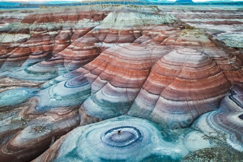 Preview: Vibrant Rock Formations in Painted Desert