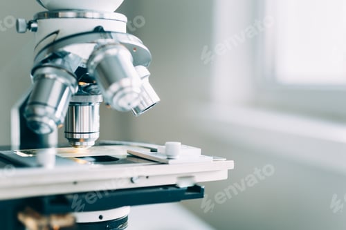 Preview: Microscope in Laboratory