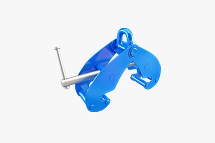 Preview: Pipe clamp with threaded adjustment rod