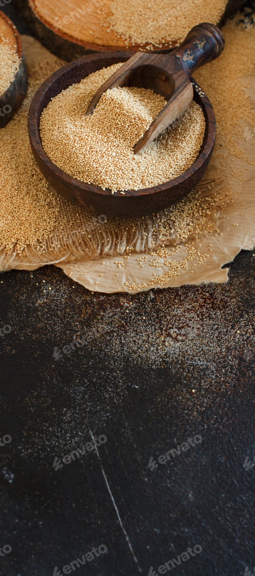Preview: Raw Organic Amaranth grain