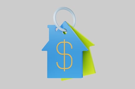 Preview: House value financial concept icon