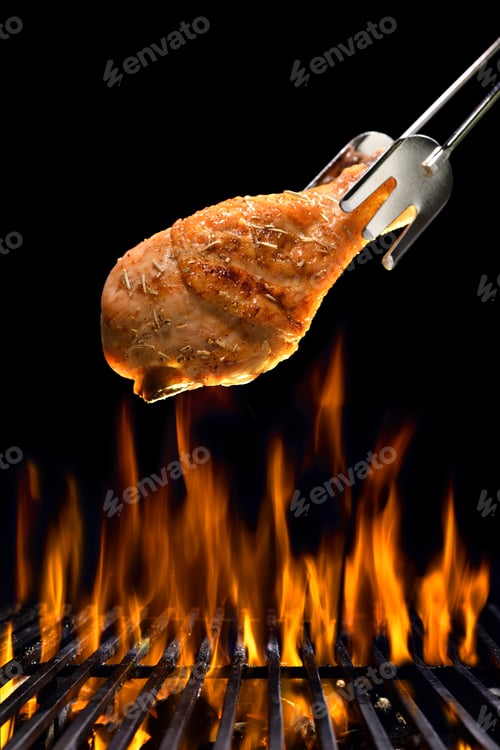 Preview: Grilled chicken leg