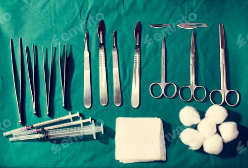 Preview: Medical tools and equipmet