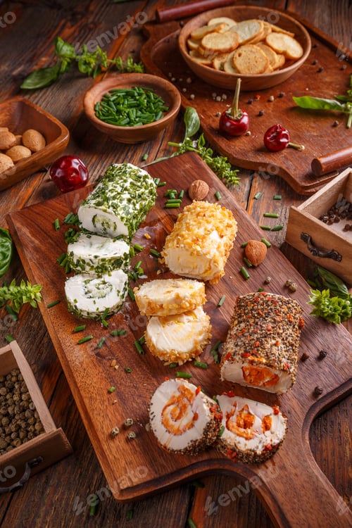 Preview: 3 mini cheese appetizers