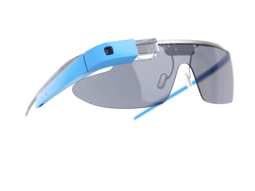 Preview: Tomorrows technology now. Closeup shot of smart glasses isolated on white.