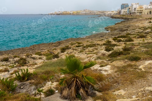 Preview: Coast of Salento at Gallipoli, Apulia, Italy
