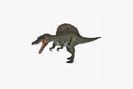 Preview: Lateral view of tyrannosaurus rex with open jaws