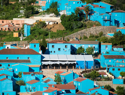 Preview: Juzcar, blue Andalusian village in Malaga