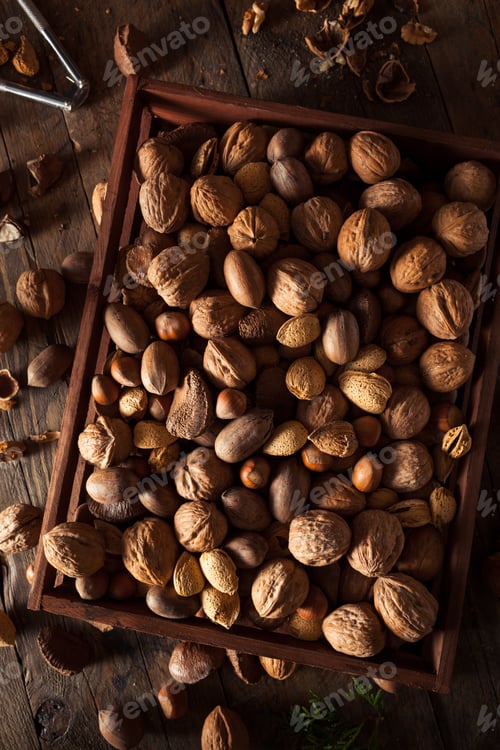 Preview: Assorted Mixed Organic Nuts