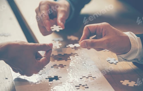 Preview: Diversity volunteer Teamwork friendship holding hands together. Multiethnic Business people team