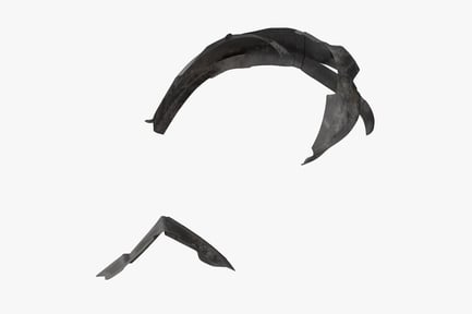 Preview: Damaged Auto Fender Liner Debris