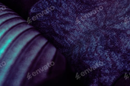Preview: The Interior of a Car With Blue Lights