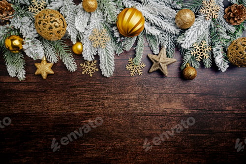 Preview: Christmas and New Year background