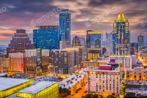Preview: Austin, Texas, USA Cityscape
