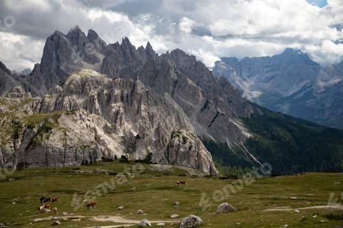 Preview: Cadini di Misurina in the Dolomites, Italy, Europe