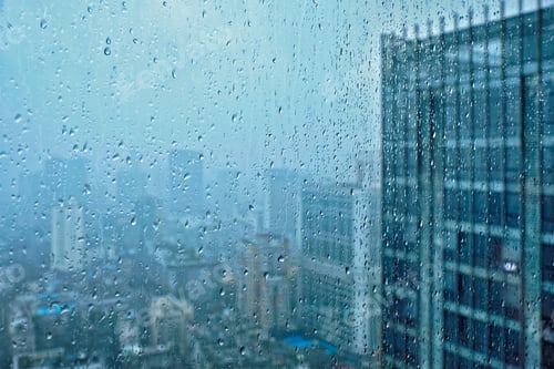Preview: Rain drops on window