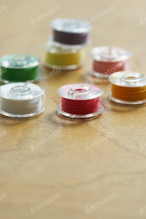 Preview: Spools of cotton