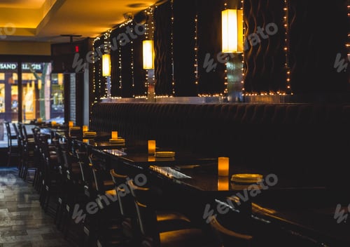 Preview: Restaurant with Christmas Decorations