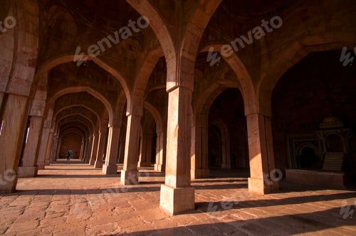 Preview: Ashrafi Mahal and Jama Masjid Mosque in Mandu, Madhya Pradesh, India