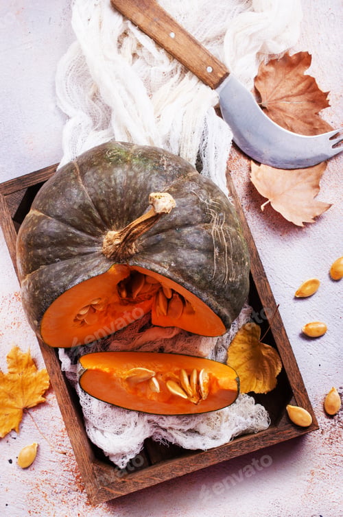 Preview: raw pumpkin