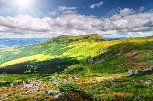 Preview: Mountain landscape in summer