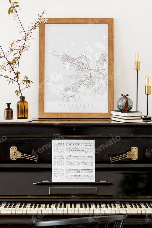 Preview: Luxury composition at living room interior