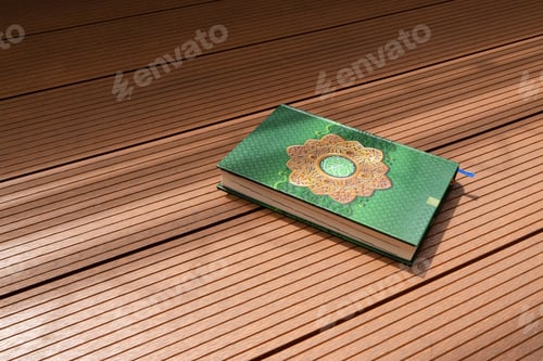 Preview: Holy Book Al Quran with Arabic Calligraphy