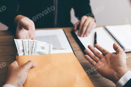 Preview: partner has submitted a proposal about corruption and has done a secret business