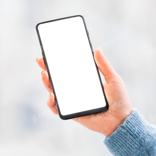 Preview: Phone with active screen