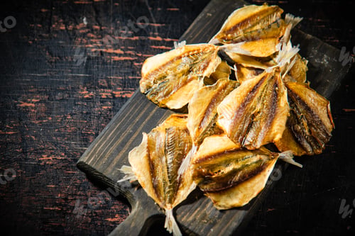 Preview: Dried and salted fish, beer snack.