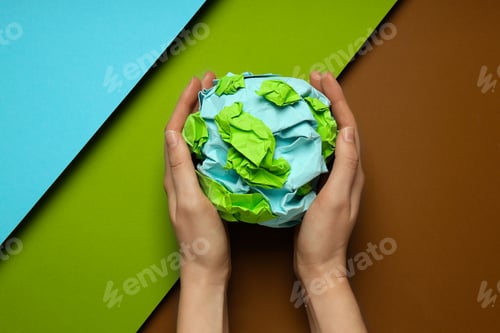 Preview: Earth Day, Environment and Eco concept, top view