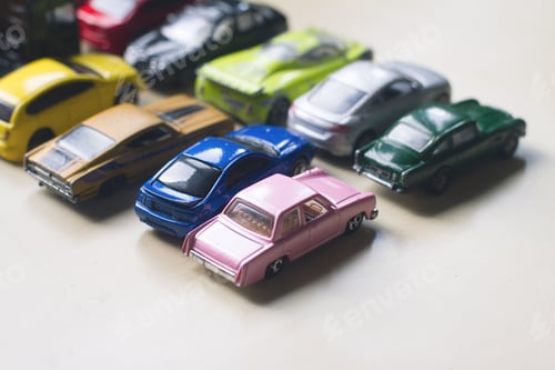 Preview: assorted colorful car collection