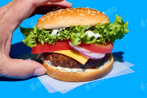 Preview: fresh tasty burger