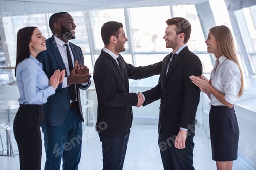 Preview: Beautiful business team