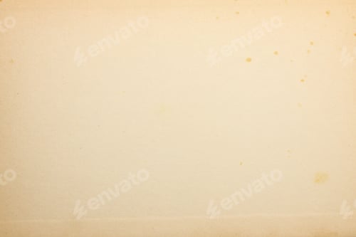 Preview: Vintage Paper Background with Subtle Yellow Spots