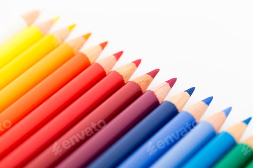 Preview: Stack of Colour pencils