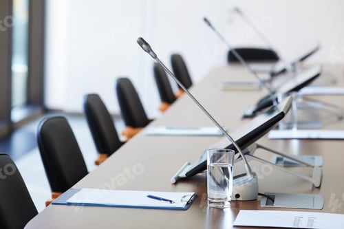 Preview: Empty board room