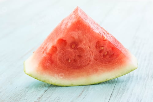 Preview: One Slice Of Watermelon Food Snack In Summertime