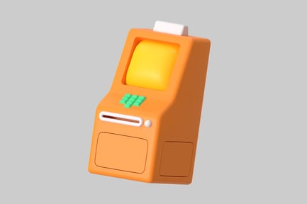 Preview: Orange ATM Cash Machine
