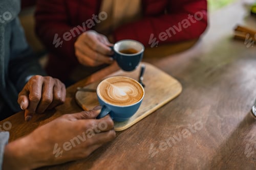 Preview: Picture of coffee, slowly getting cool.