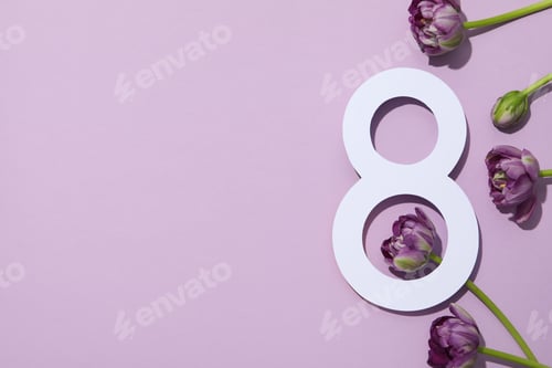 Preview: Concept of 8 march, Women day, space for text