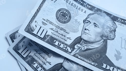 Preview: Ten Dollar Bill featuring Alexander Hamilton