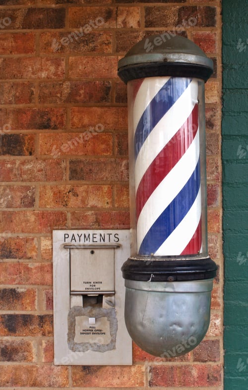 Preview: Barber Shop Signs in Small Texas Town
