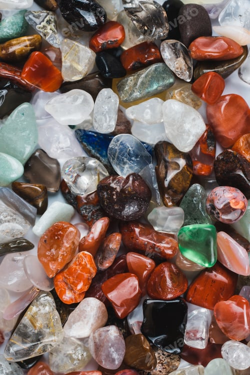 Preview: Heap of fluorite stones