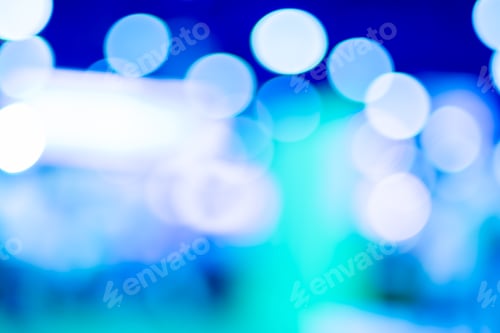 Preview: Abstract blurred background with bokeh light