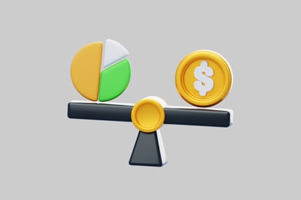 Preview: Community financial balance scale asset