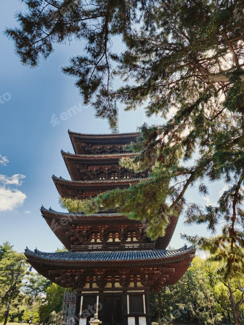 Preview: Vertical Extension Of An Old Japanese Pagoda