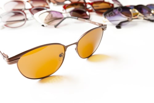 Preview: Fashion sunglasses isolated on white