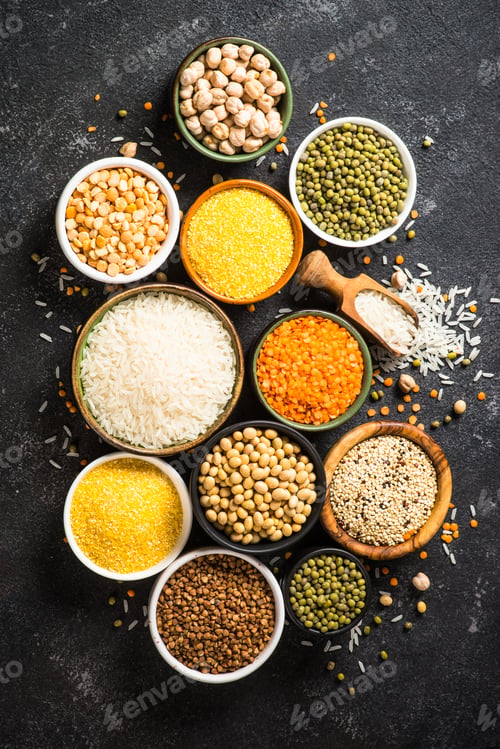 Preview: Gluten free food cereals. Healthy food