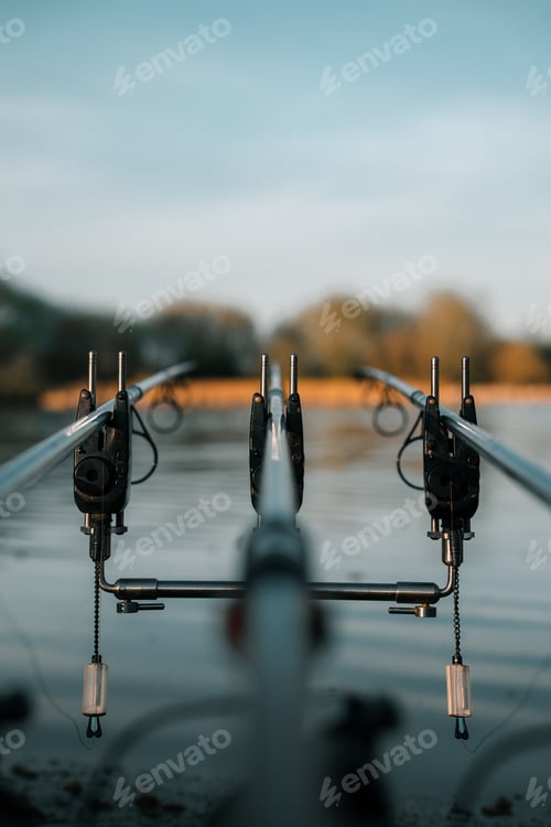 Preview: Carp fishing rods and bite alarms